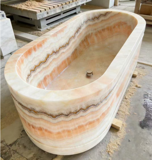 Onyx bathtub